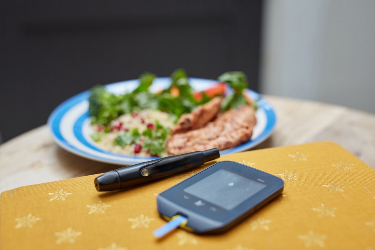 Bluttest und Ernährungsanalyse